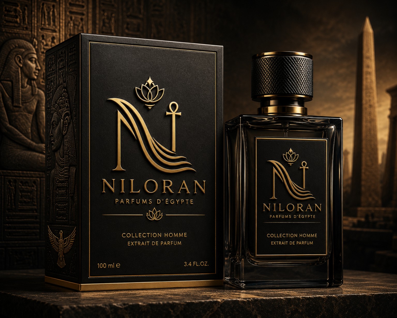 NILORAN Homme bottle
